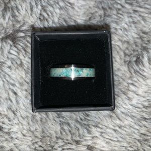 Handmade opal ring